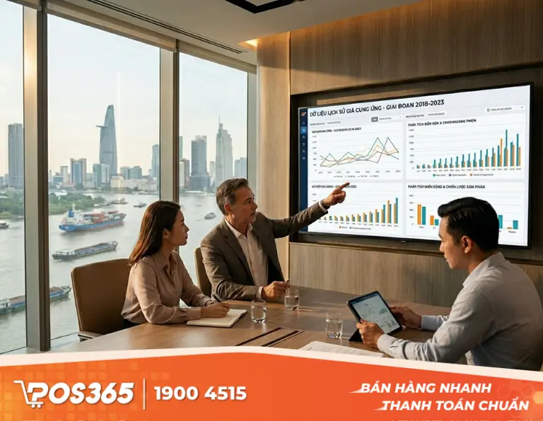 Dữ liệu lịch sử định hình chiến lược đàm phán giá nguồn hàng