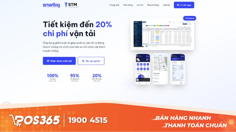 Giải pháp tối ưu vận tải SmartLog (STM)