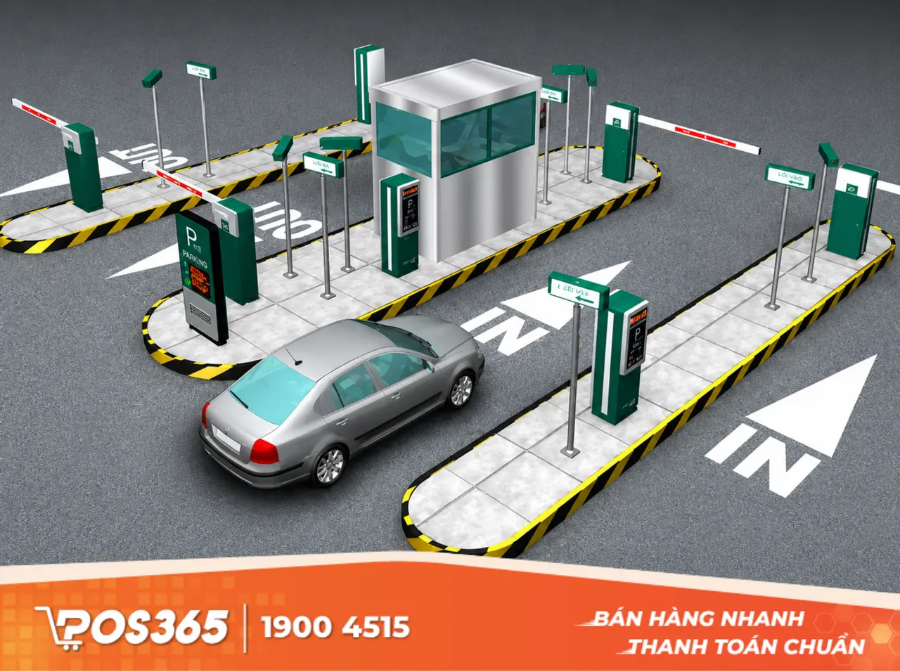 Phần mềm quản lý bãi xe HTG Parking