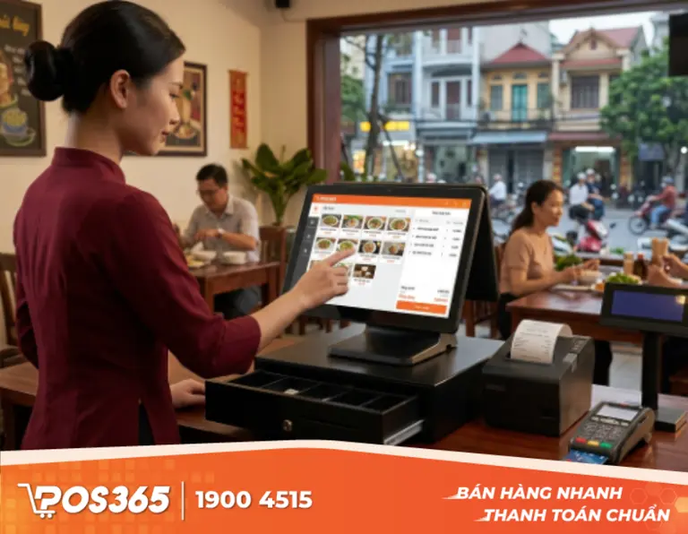 Hệ thống máy tính tiền quán ăn chuyên nghiệp gồm những gì?