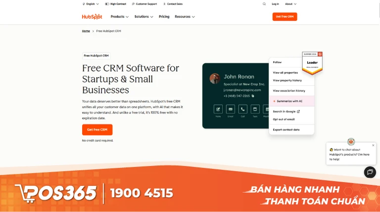 HubSpot CRM - Cỗ máy tối ưu cho chiến lược Inbound Marketing