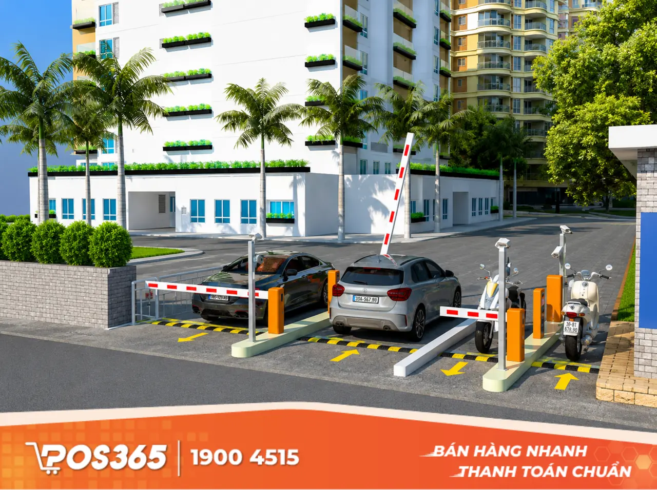 Giải pháp bãi xe Megaparking