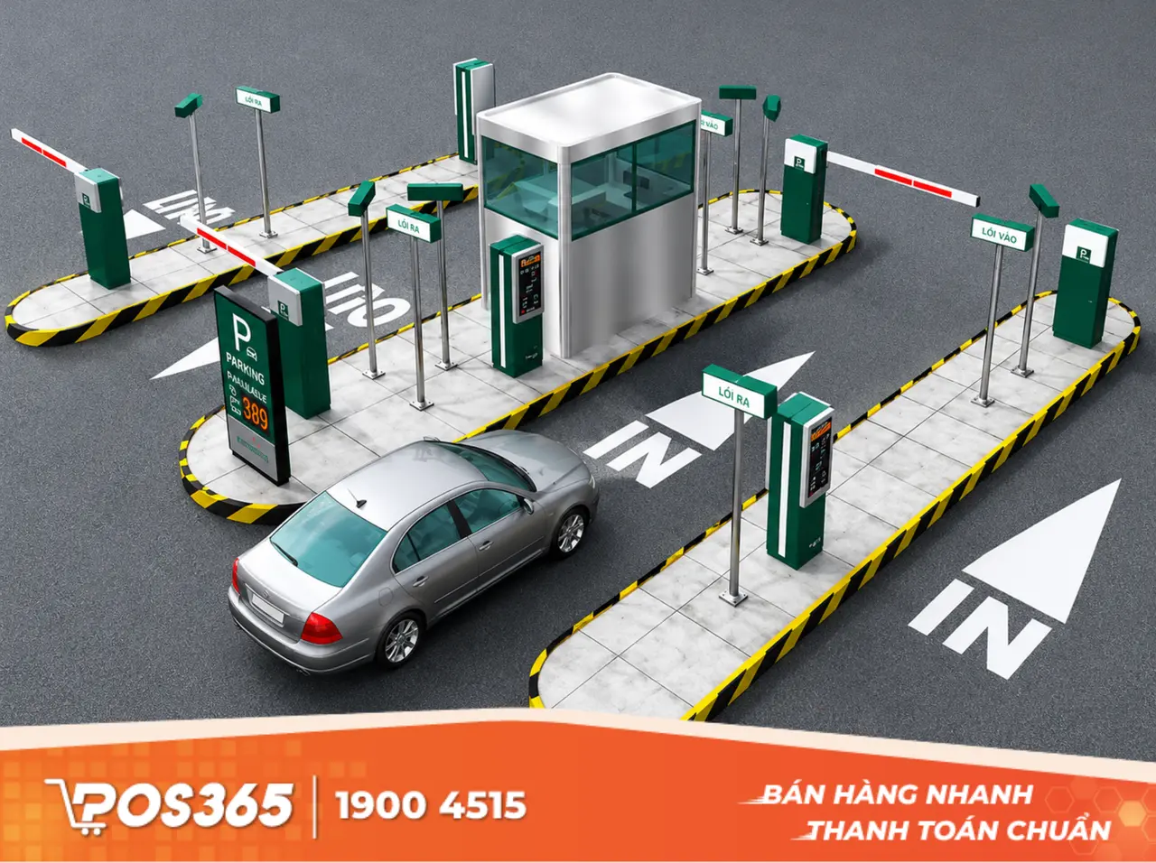 Hệ thống quản lý bãi xe T-Parking