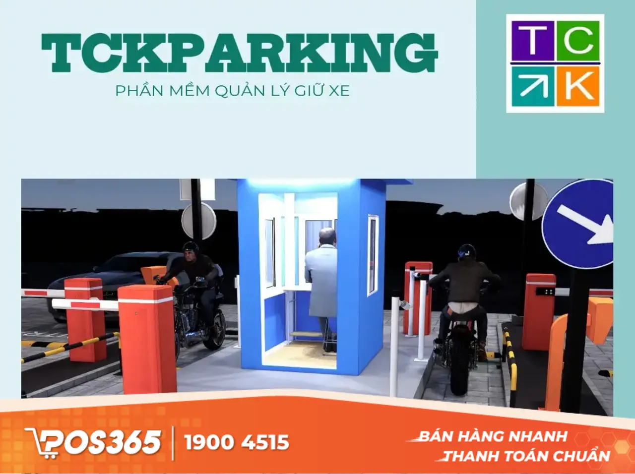 Phần mềm quản lý giữ xe TckParking