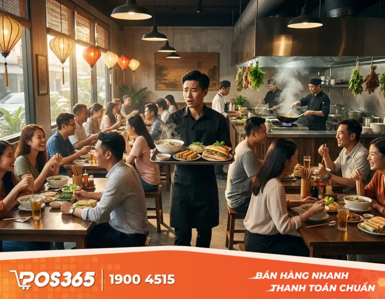 Tại sao quy trình phục vụ nhà hàng thường xuyên vỡ trận vào giờ cao điểm?