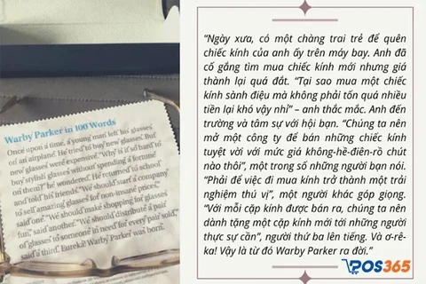 ví dụ về storytelling