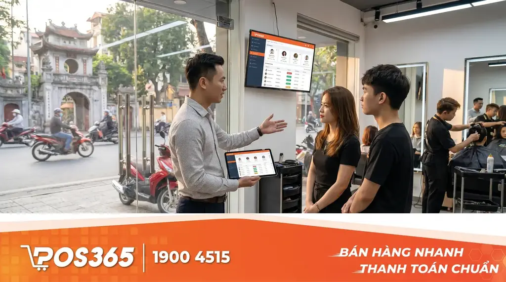 AB Salon cung cấp tính năng quản lý nhân viên chuyên nghiệp