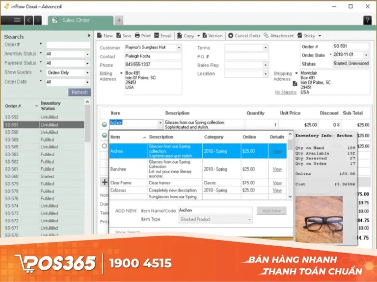 Phần mềm kiểm kê kho hàng hoá trên điện thoại