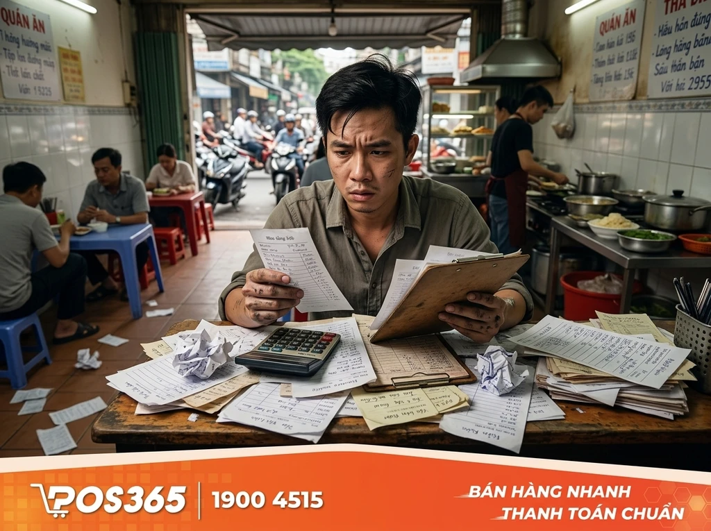 &Aacute;m ảnh giờ cao điểm: Khi quy tr&igrave;nh order giấy trở th&agrave;nh thảm họa