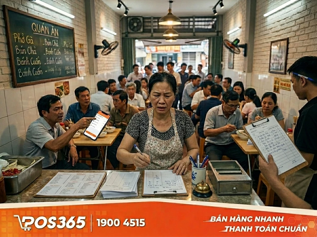 &Aacute;m ảnh sai s&oacute;t order khi vận h&agrave;nh thủ c&ocirc;ng với nh&oacute;m kh&aacute;ch đ&ocirc;ng