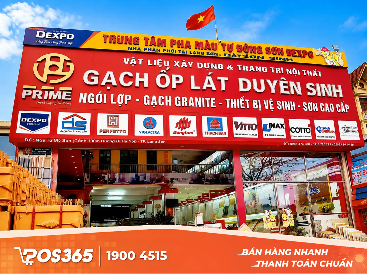 Ảnh mẫu bảng hiệu vật hiệu x&acirc;y dựng 10