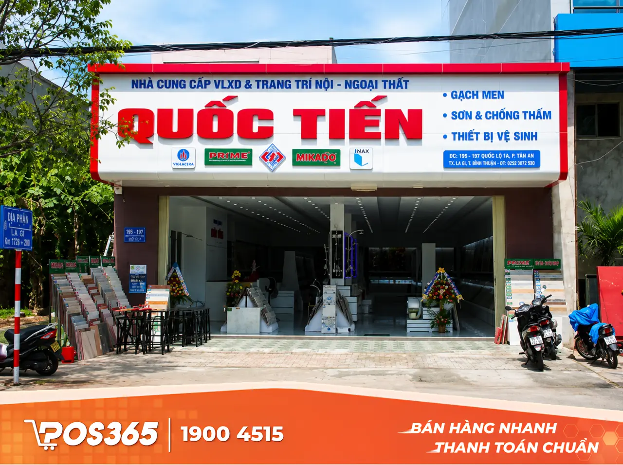 Ảnh mẫu bảng hiệu vật hiệu x&acirc;y dựng 1