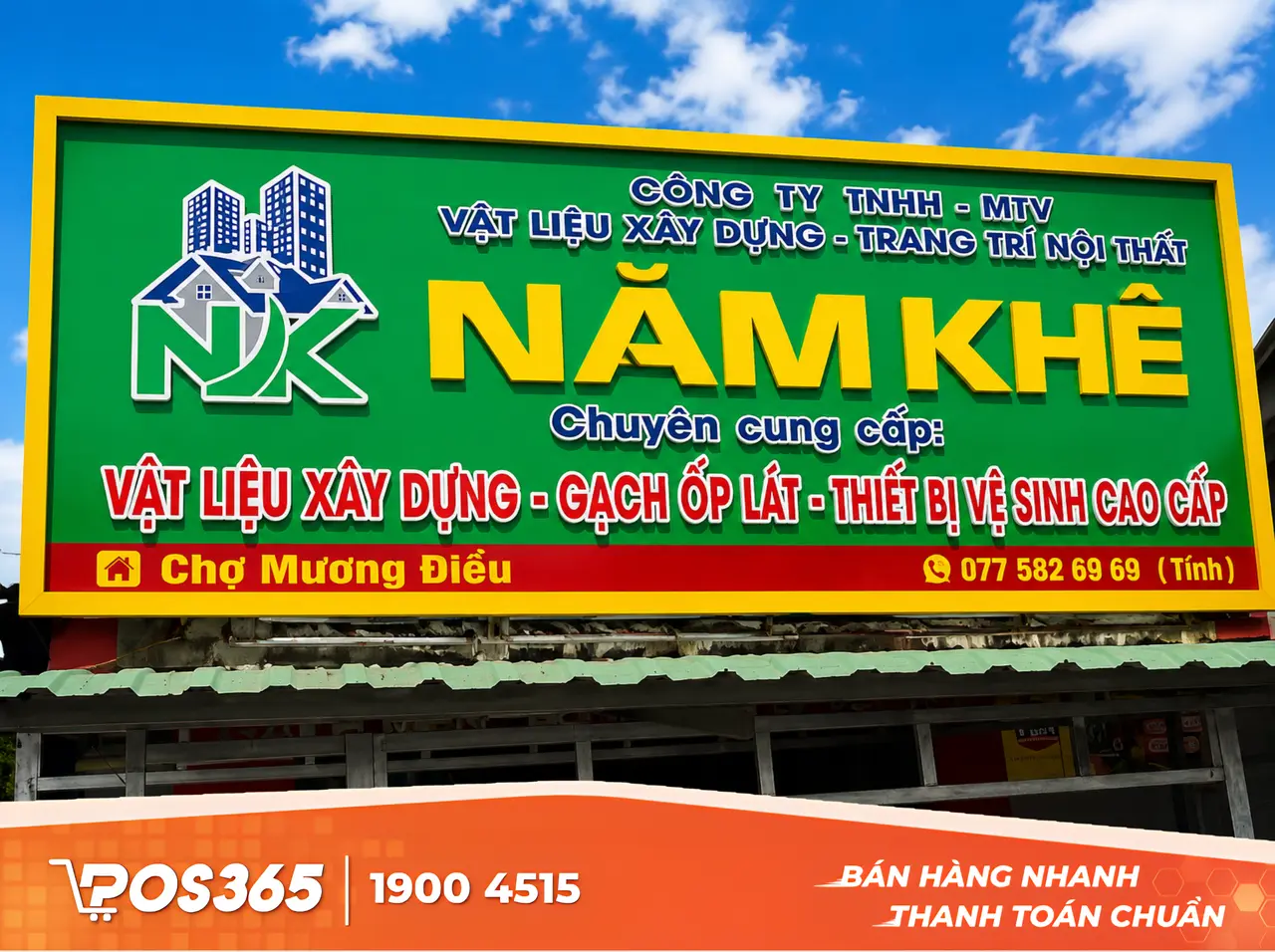 Ảnh mẫu bảng hiệu vật hiệu x&acirc;y dựng 5