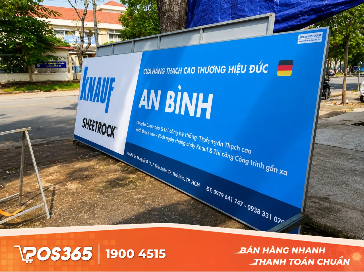 Ảnh mẫu bảng hiệu vật hiệu x&acirc;y dựng 6