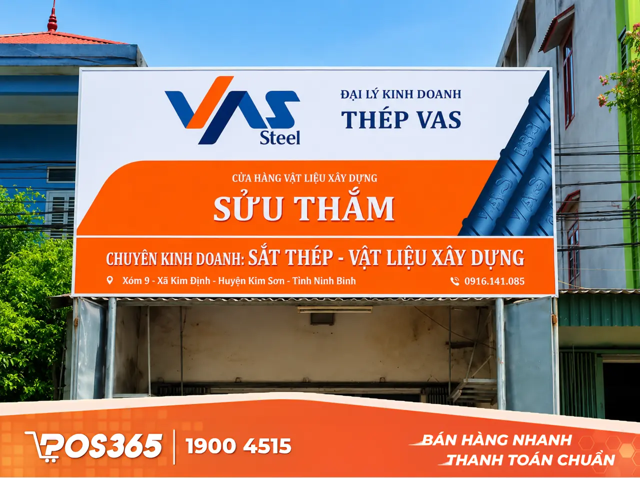 Ảnh mẫu bảng hiệu vật hiệu x&acirc;y dựng 8