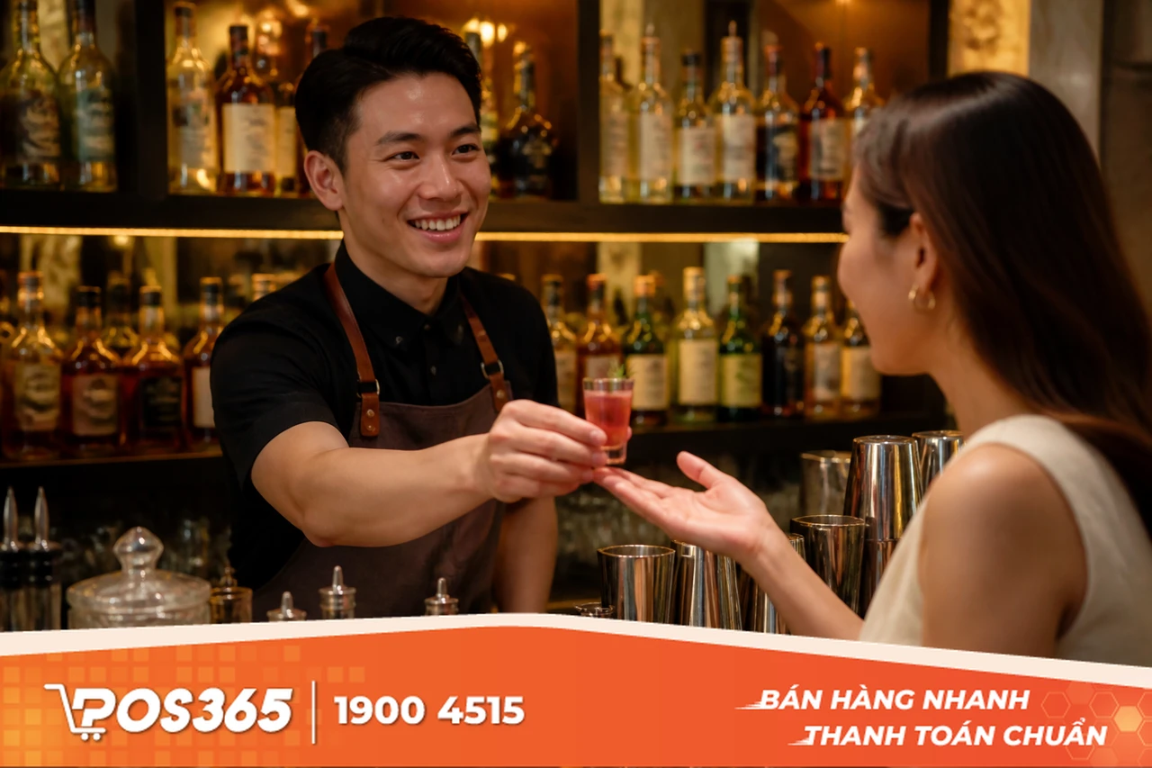 Áp dụng chiến lược mời dùng thử đồ uống khéo léo