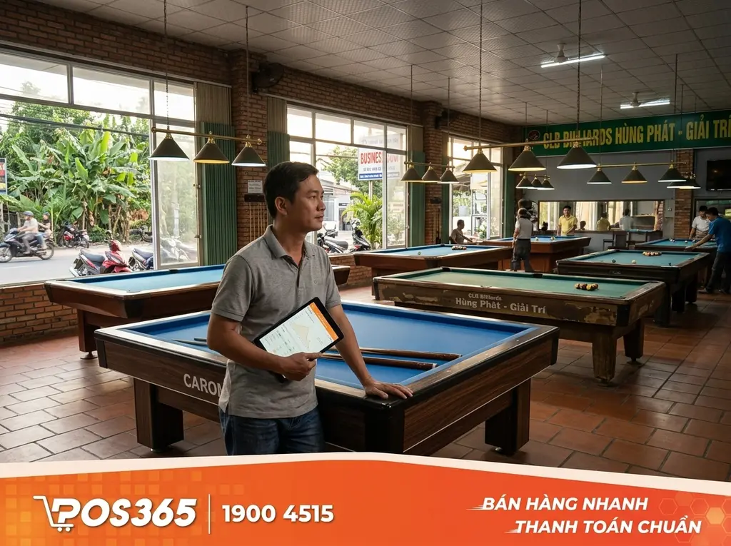 Áp dụng một khung thời gian khấu hao cho mọi loại bàn bida