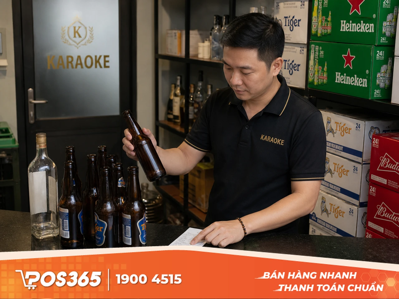 &Aacute;p dụng quy tắc "Đối so&aacute;t vỏ chai rỗng v&agrave; bao thuốc l&aacute; đ&atilde; khui"