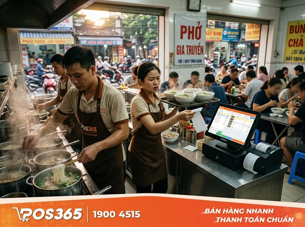 Áp lực vận hành khủng khiếp tại nhà hàng, quán cafe giờ vàng