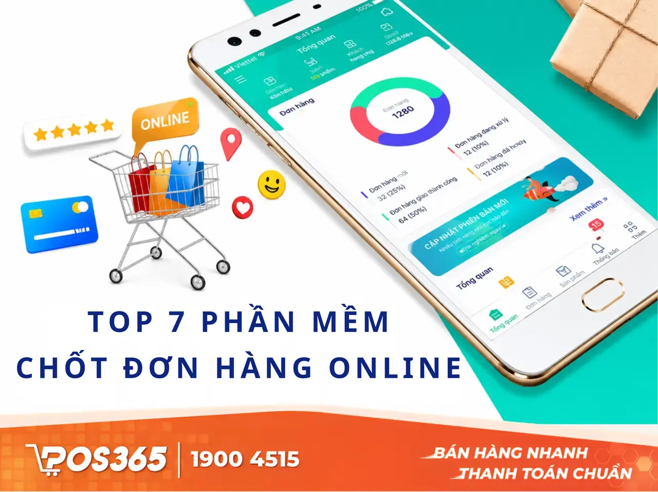 App quản lý bán hàng online Chốt Đơn