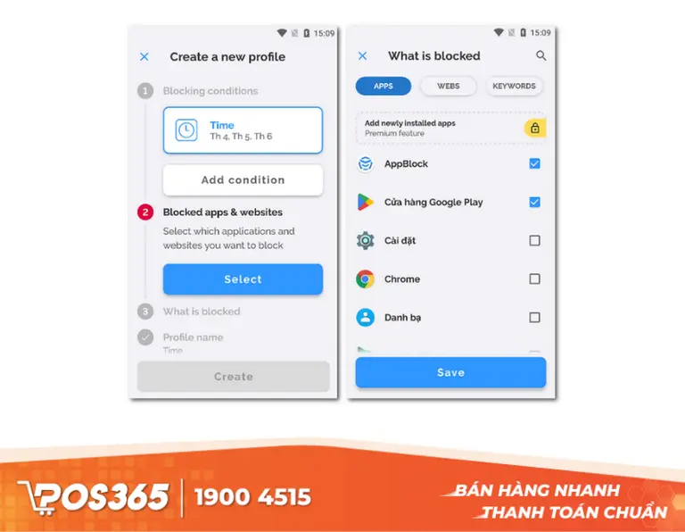 AppBlock - Chặn th&ocirc;ng b&aacute;o l&agrave;m phiền triệt để