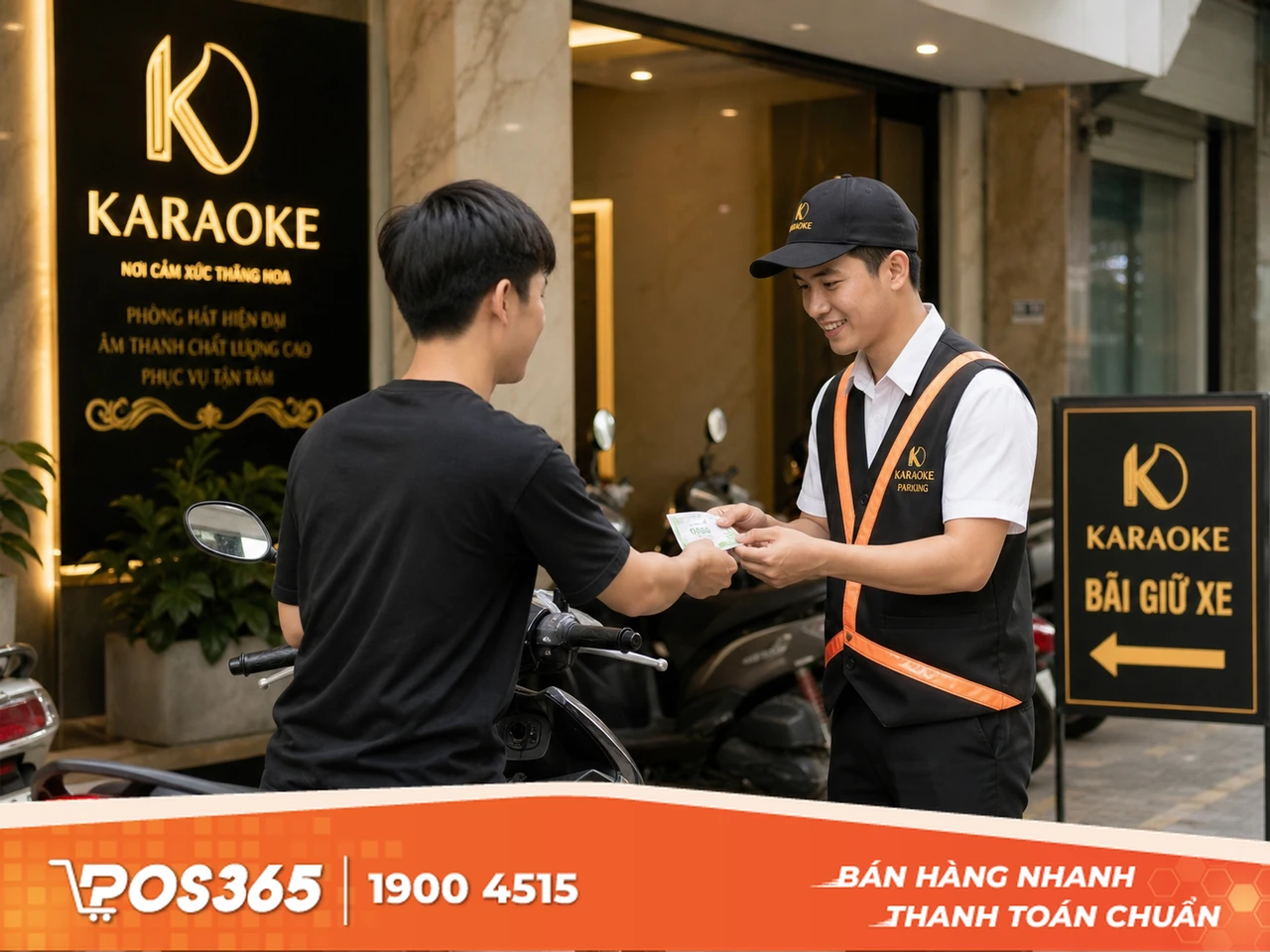B&atilde;i giữ xe - Điểm khởi đầu v&agrave; ấn tượng đầu ti&ecirc;n của kh&aacute;ch h&agrave;ng