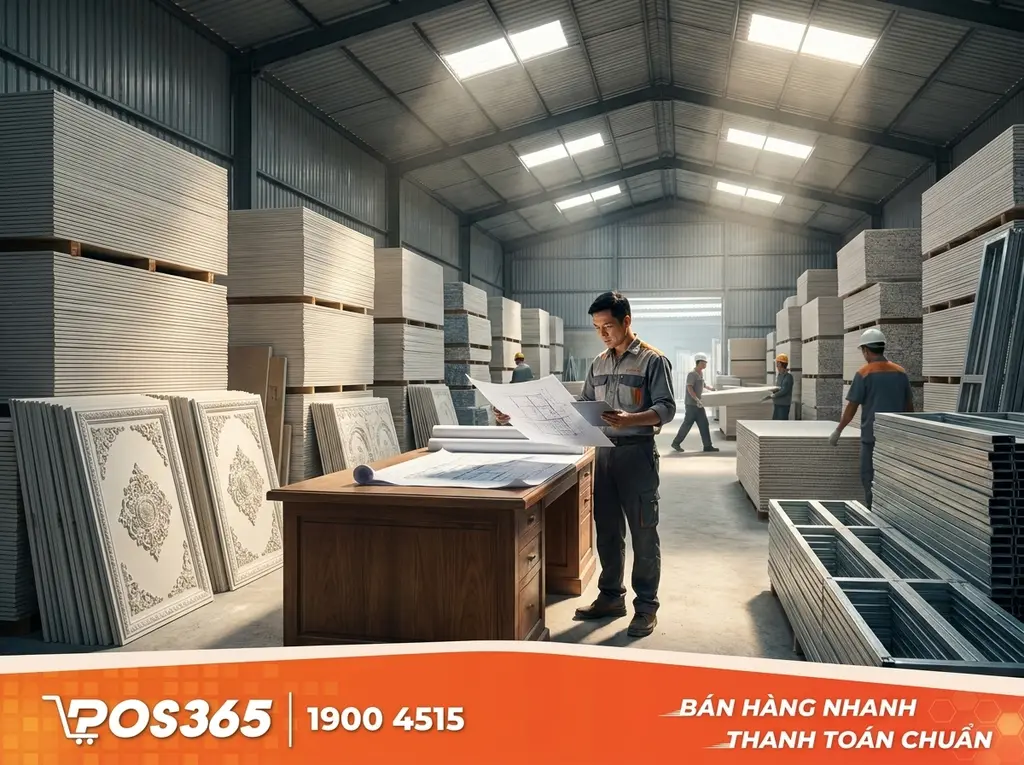 Bài toán sống còn khi vận hành cửa hàng thạch cao