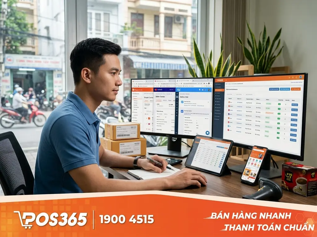 Bán hàng đa kênh trên các sàn thương mại điện tử
