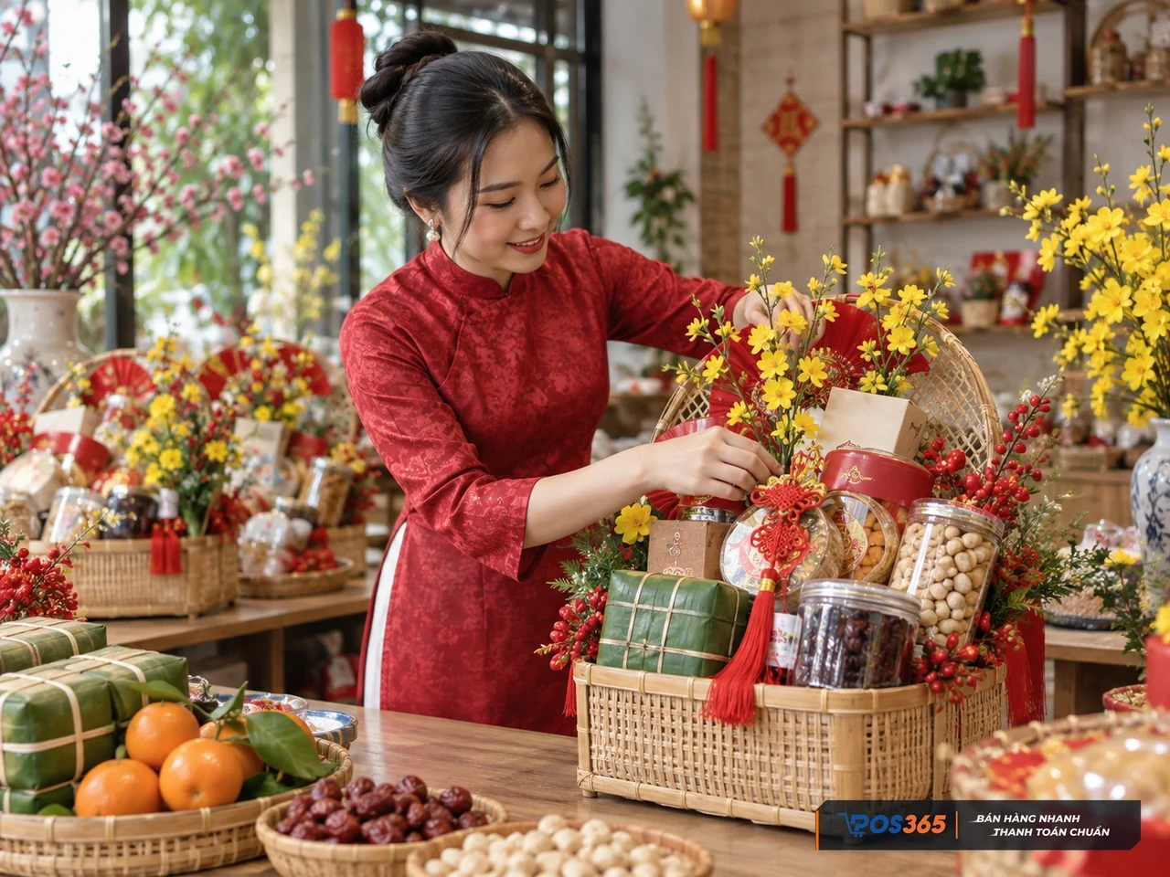 B&aacute;n h&agrave;ng Tết online