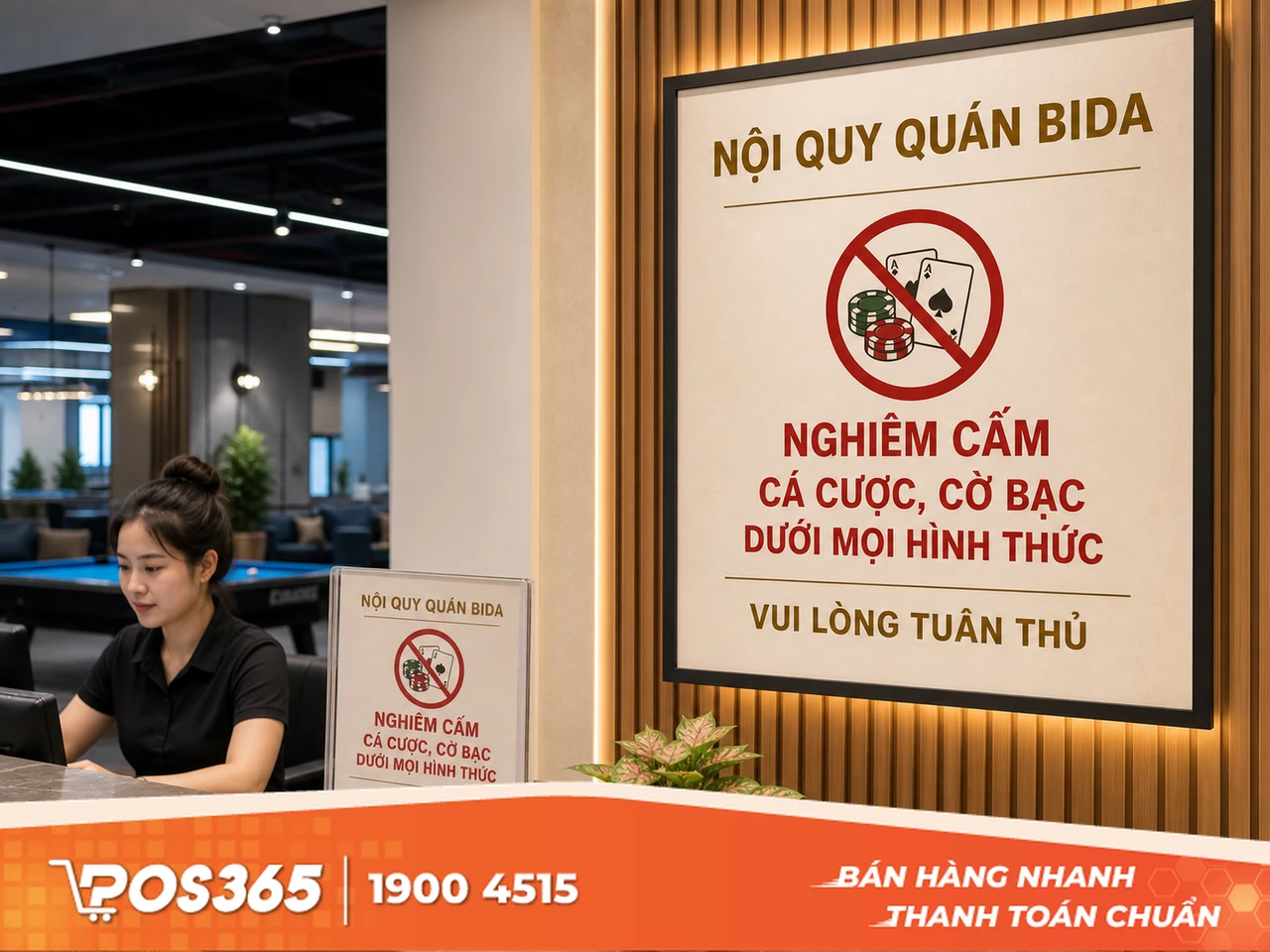 Ban h&agrave;nh nội quy nghi&ecirc;m cấm c&aacute; độ bida v&agrave; ni&ecirc;m yết c&ocirc;ng khai