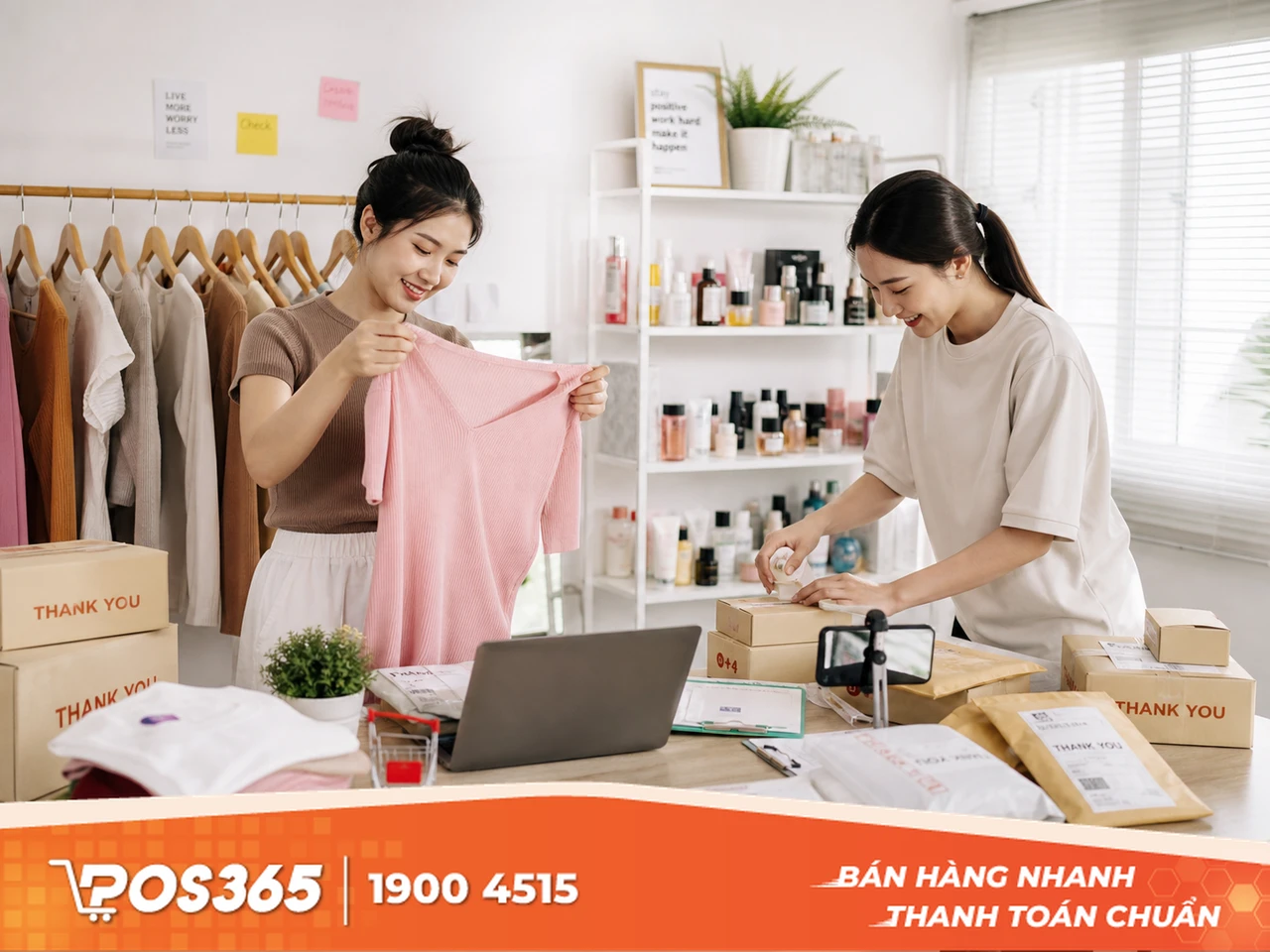 Bán lẻ thời trang mỹ phẩm qua sàn thương mại điện tử
