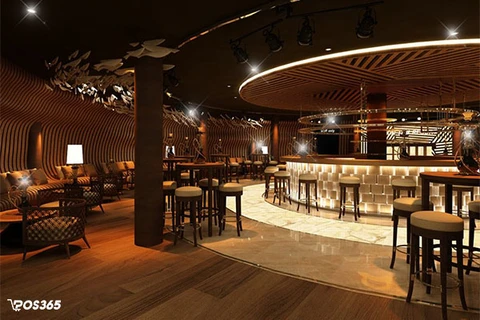 Mẫu bàn quán bar thông minh