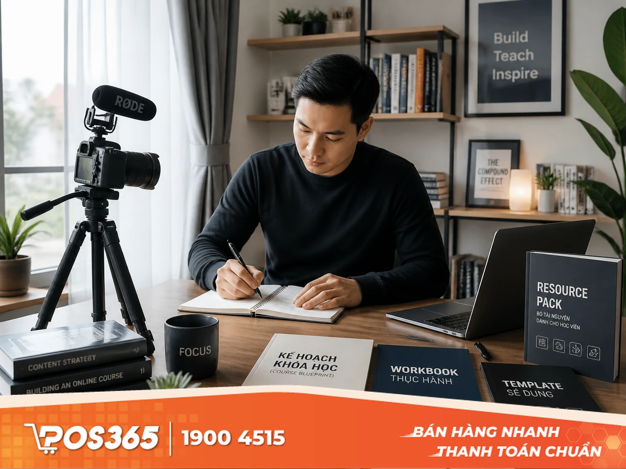 Bán sản phẩm số: Khóa học và Template
