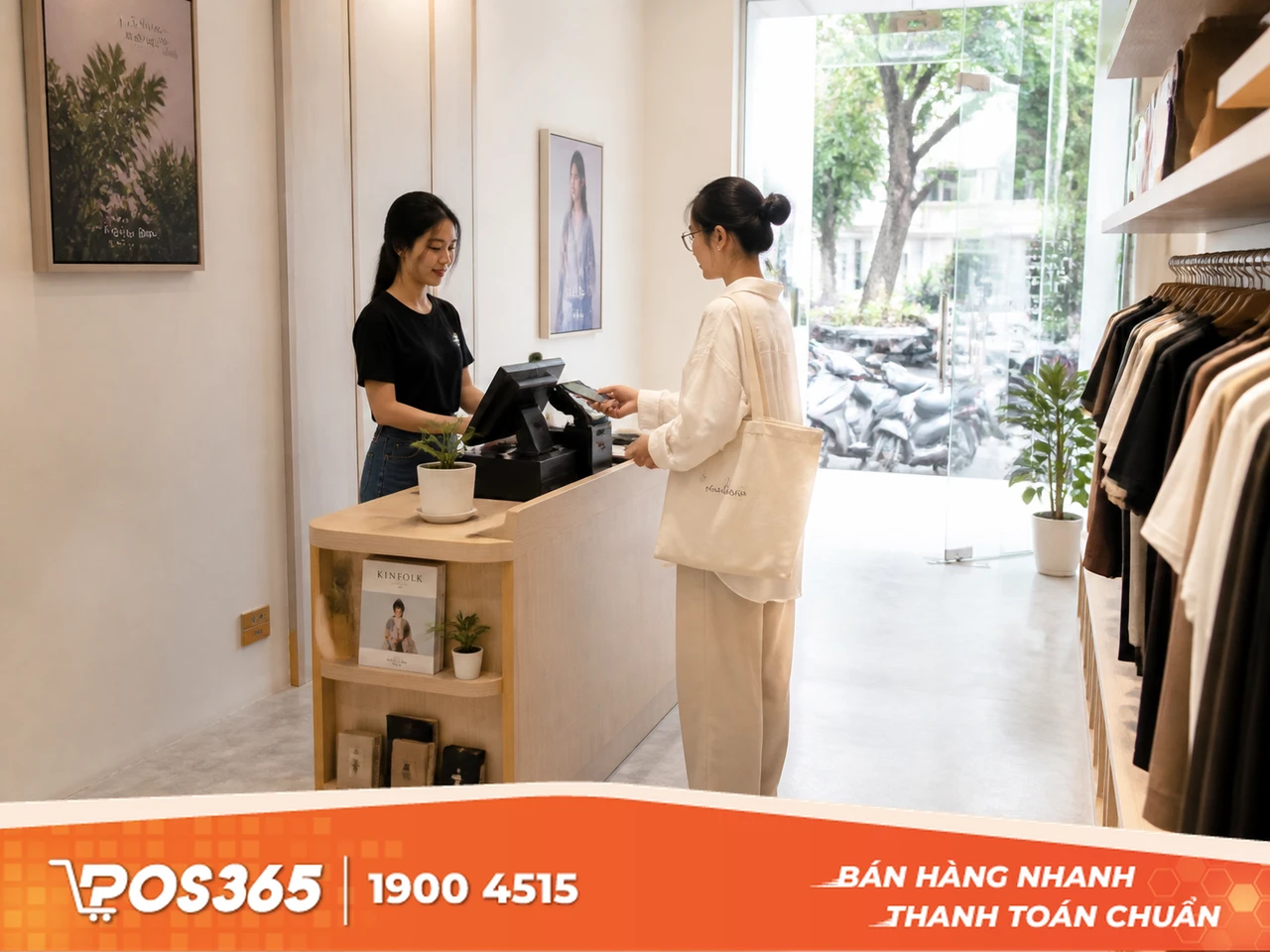 B&agrave;n thu ng&acirc;n mini cho kh&ocirc;ng gian nhỏ