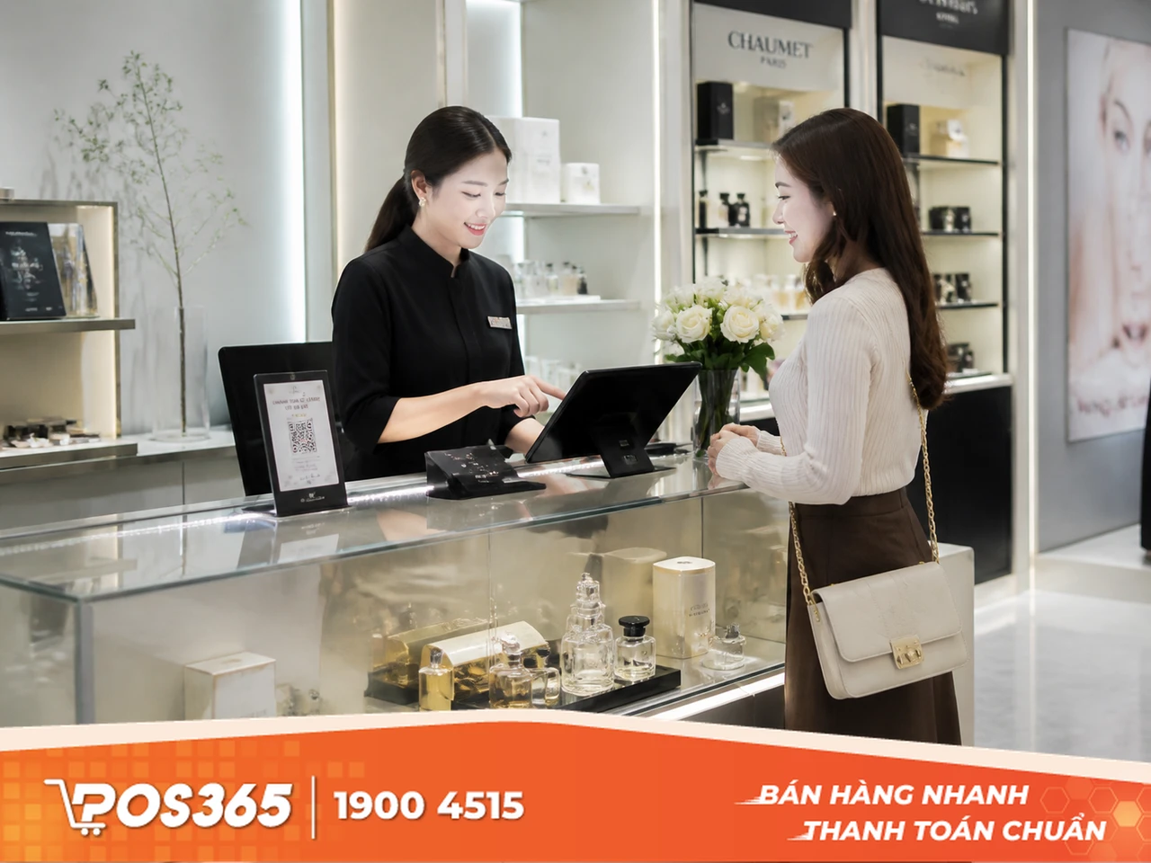 B&agrave;n t&iacute;nh tiền mặt k&iacute;nh sang trọng