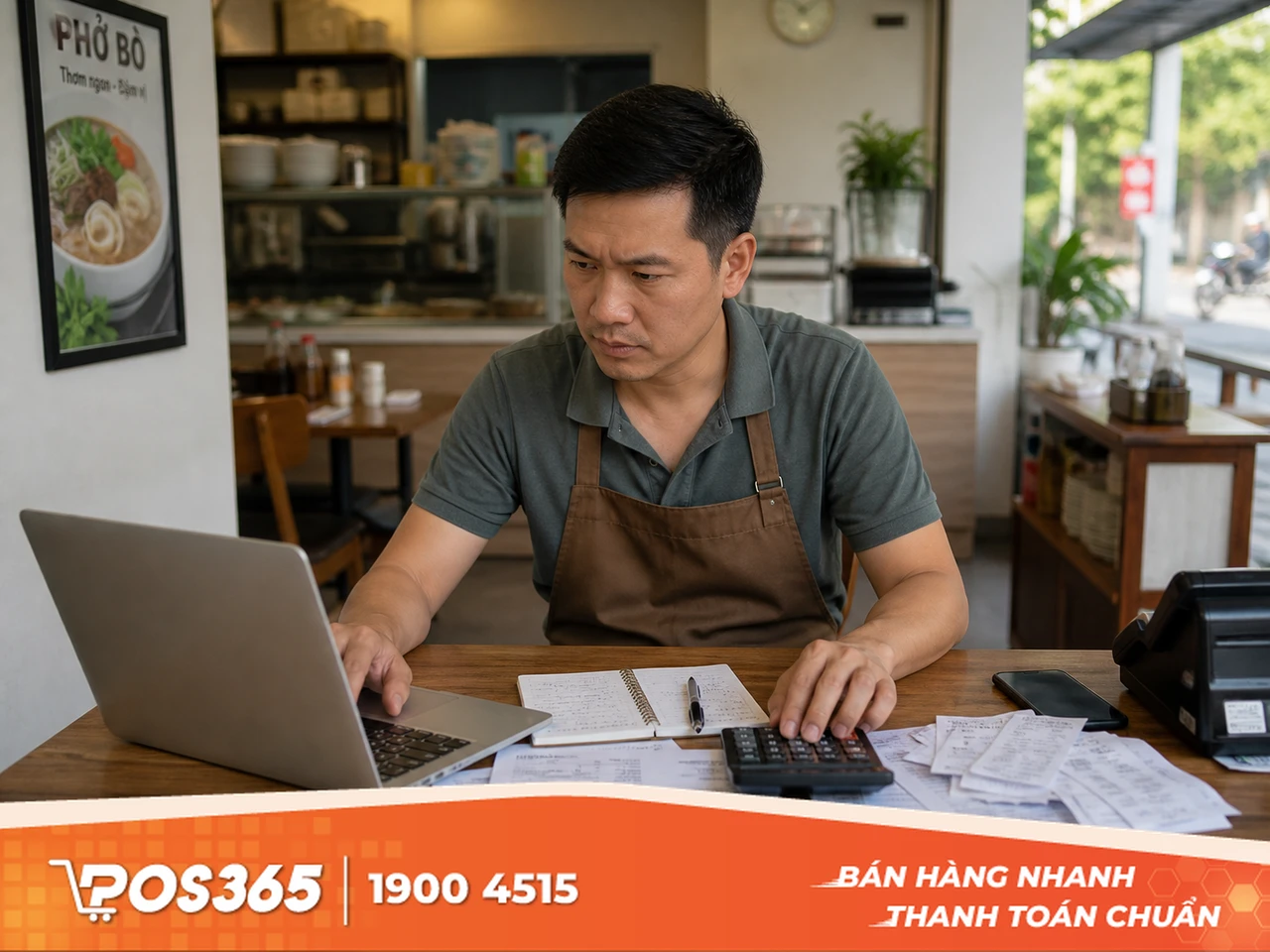 Bảng dự toán chi phí mở quán phở chi tiết 2026
