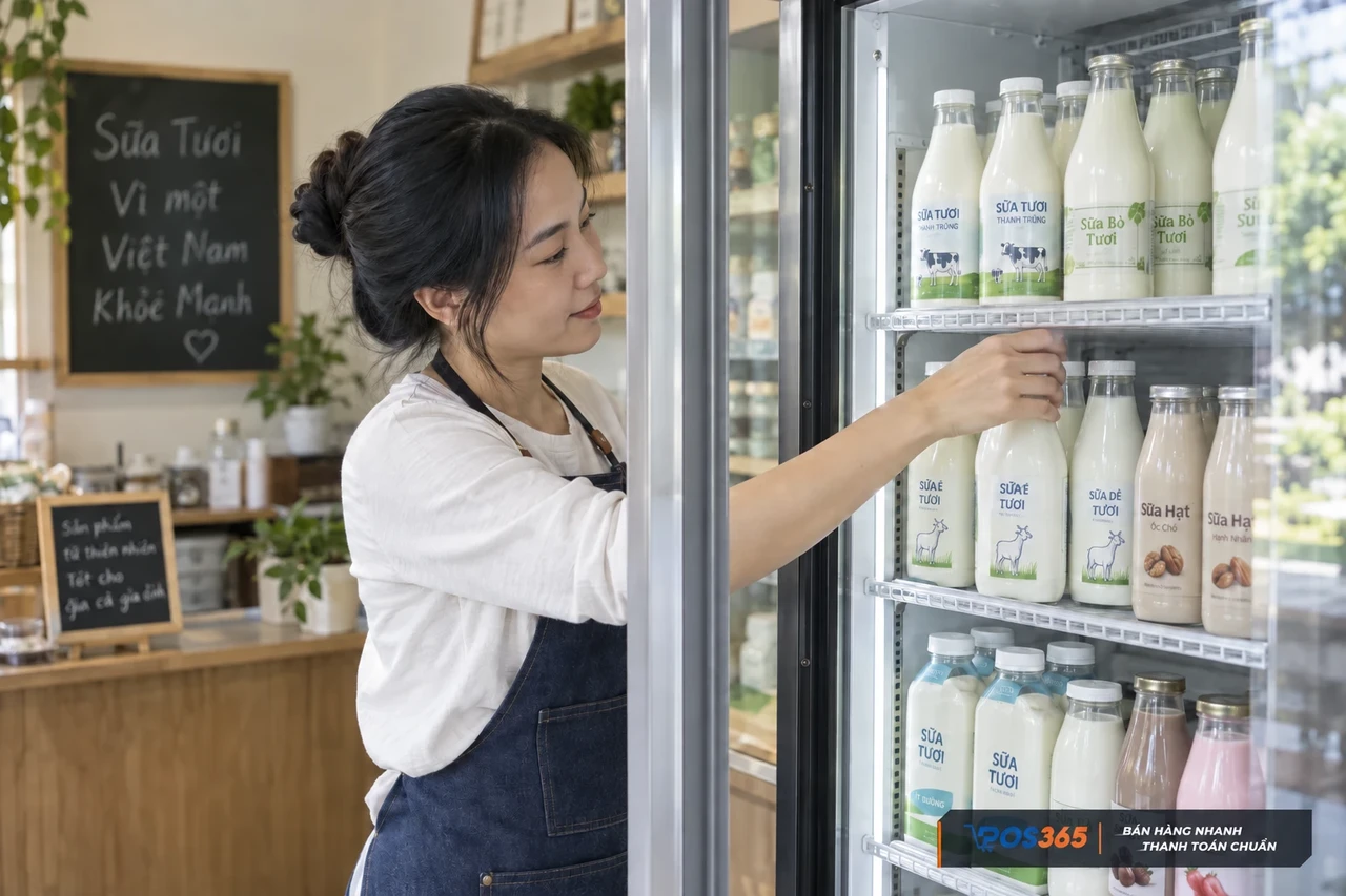 Bảo quản sữa trong tủ m&aacute;t chuy&ecirc;n dụng