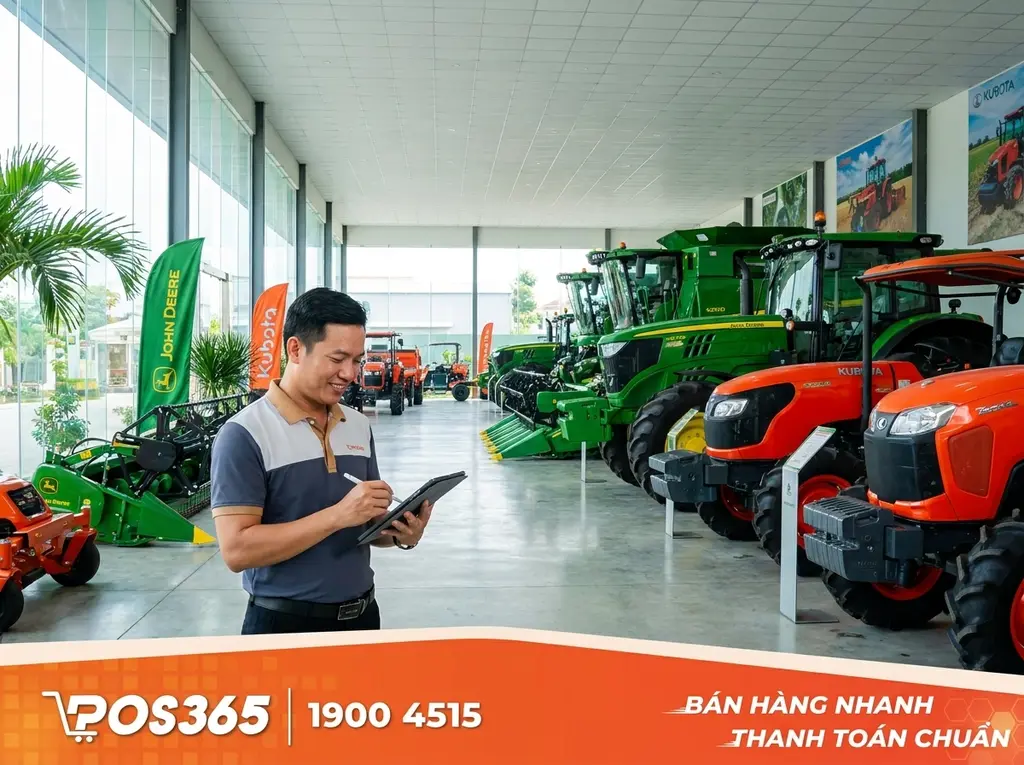 B&iacute; quyết quản l&yacute; v&agrave; vận h&agrave;nh cửa h&agrave;ng m&aacute;y n&ocirc;ng nghiệp hiệu quả