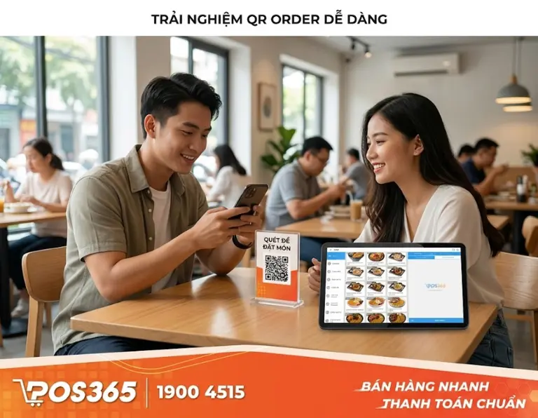 Bí quyết triển khai QR Order tại bàn hiệu quả, ai cũng quét được
