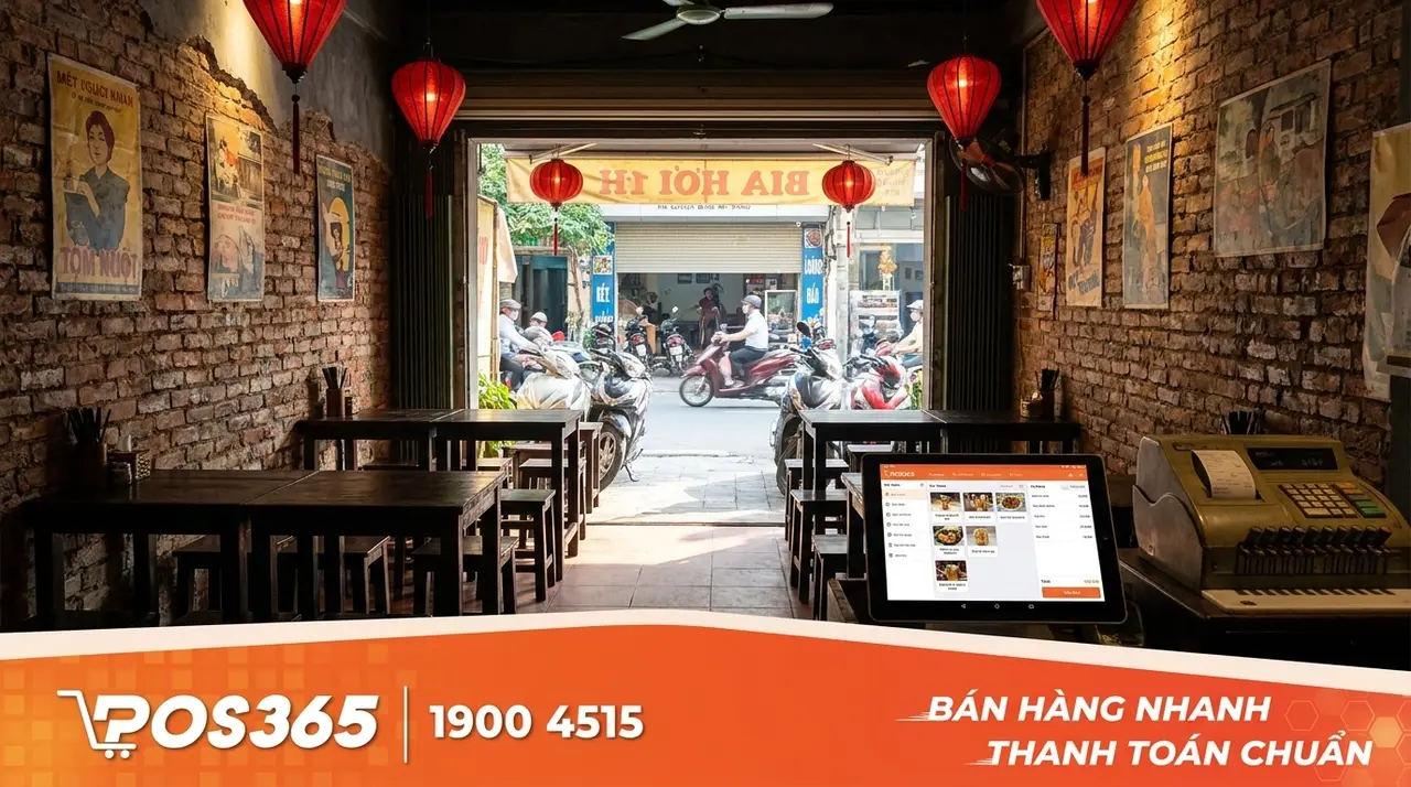 Mẫu quán bia hơi truyền thống