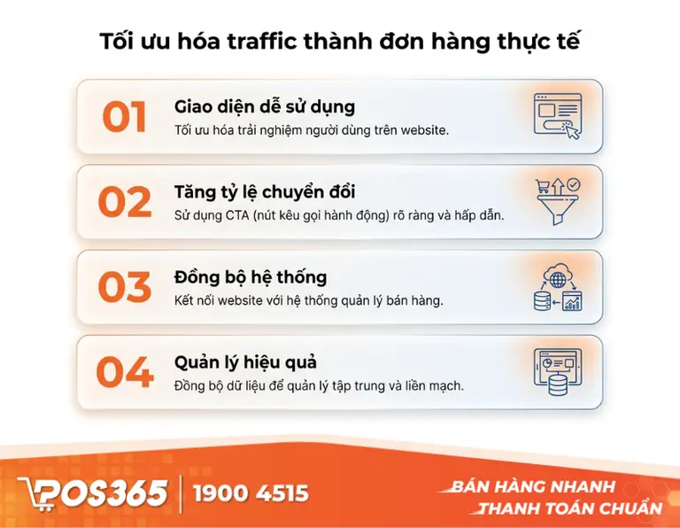Biến traffic thành đơn hàng thực tế: Đừng quên yếu tố cốt lõi