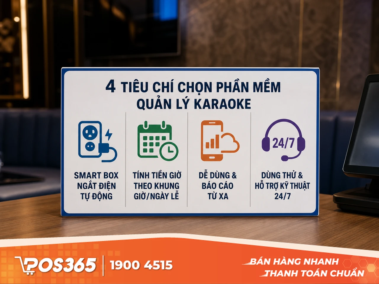 "Bỏ túi" tiêu chí chọn mua phần mềm quản lý quán Karaoke
