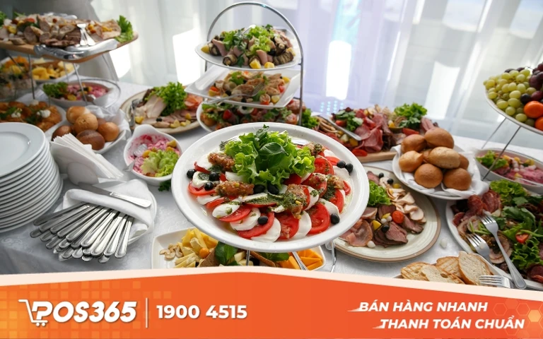 Buffet theo giờ (giá vé tính theo thời gian)