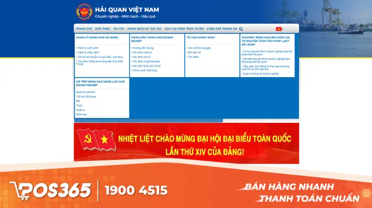 Bước 1: Truy cập trang web tra cứu ch&iacute;nh thức