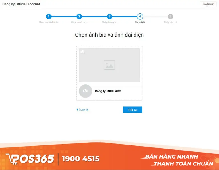 Bước 4: Cập nhật h&igrave;nh ảnh nhận diện