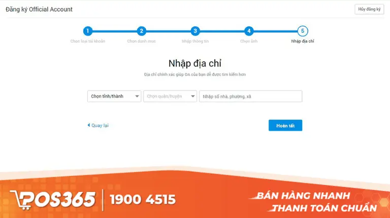 Bước 5: Chờ x&eacute;t duyệt v&agrave; gửi t&agrave;i liệu x&aacute;c thực