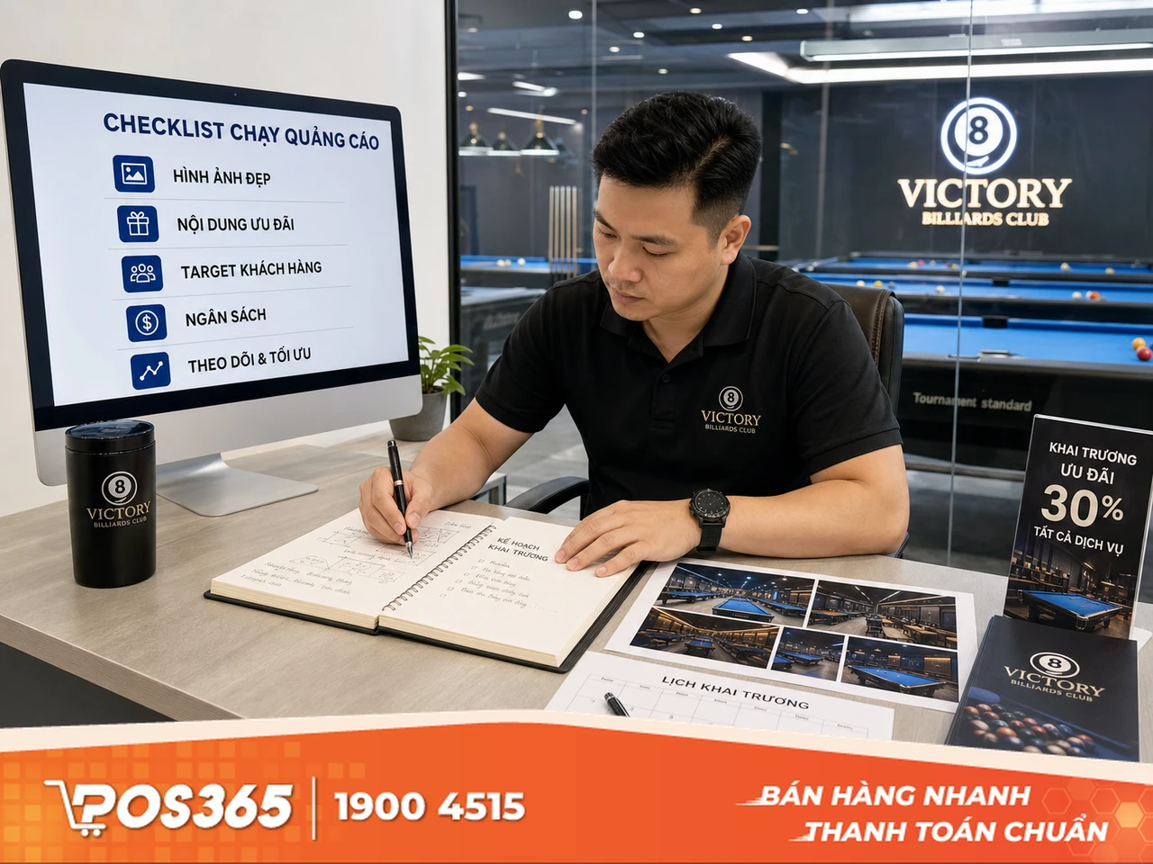 C&aacute;c bước chuẩn bị trước khi chạy quảng c&aacute;o Facebook khai trương qu&aacute;n bida
