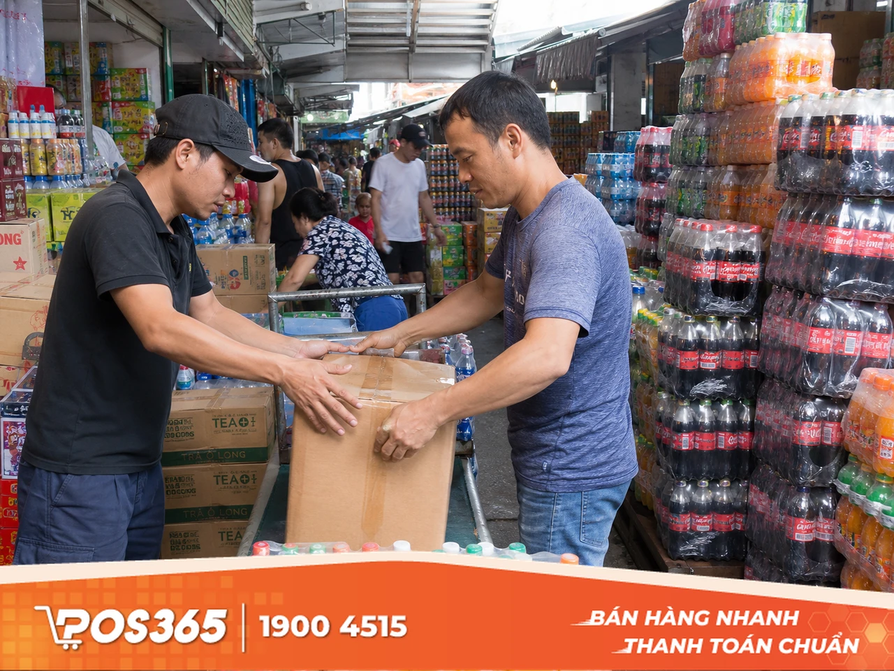 Các chợ đầu mối kinh doanh đồ uống