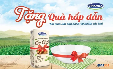 Chương tr&igrave;nh khuyến m&atilde;i của vinamilk