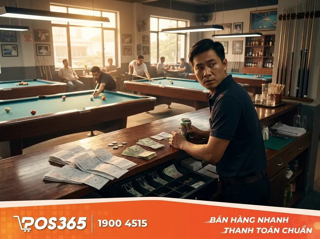 Các kẽ hở điển hình gây thất thoát bia, nước ngọt tại quầy bar bida